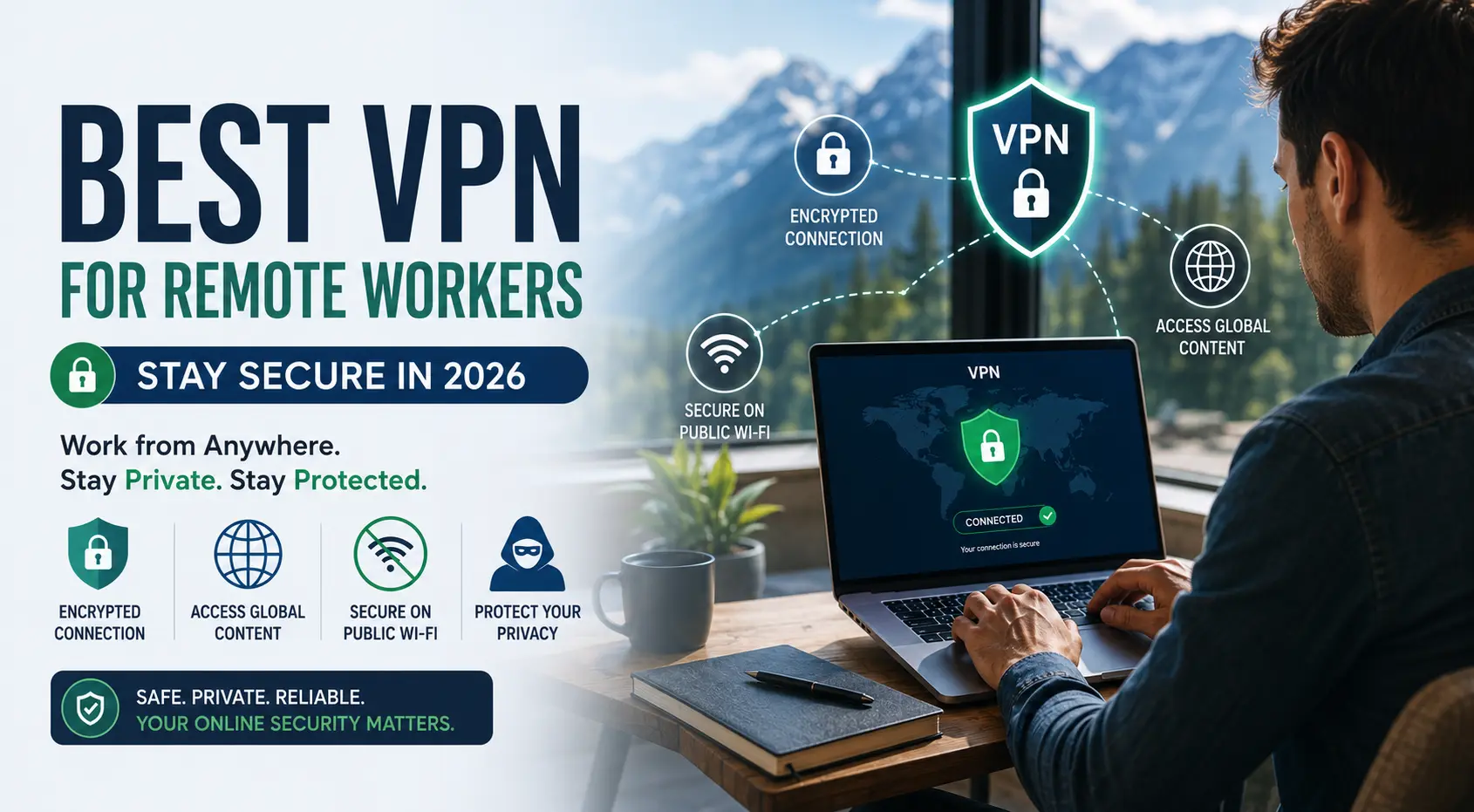 Best VPN for remote workers to stay secure while working from home in 2026