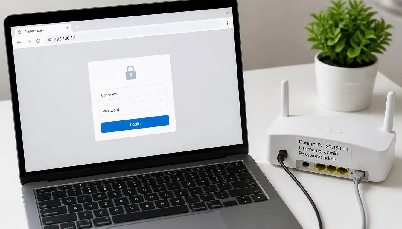 Browser showing a gateway admin login screen used to enable bridge mode